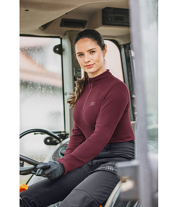 Maglia funzionale a costine Cosy