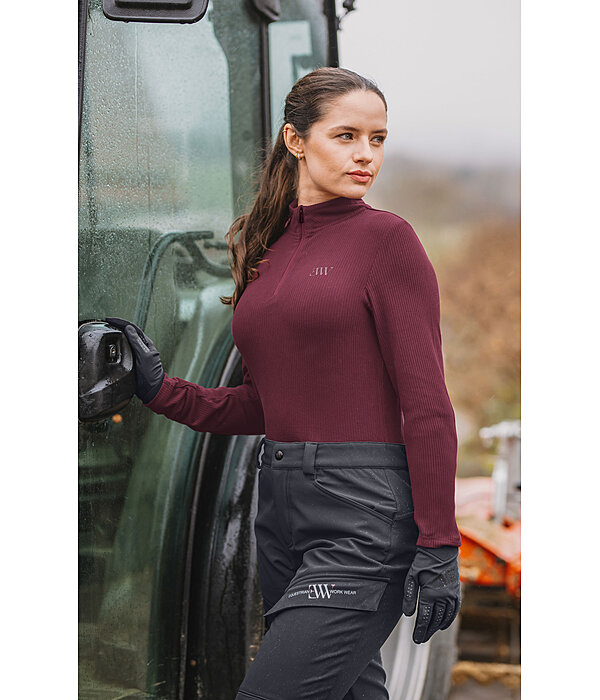 Maglia funzionale a costine Cosy