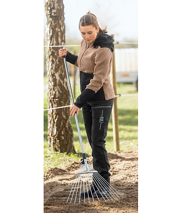 Giacca in pile Sherpa con cappuccio rimovibile