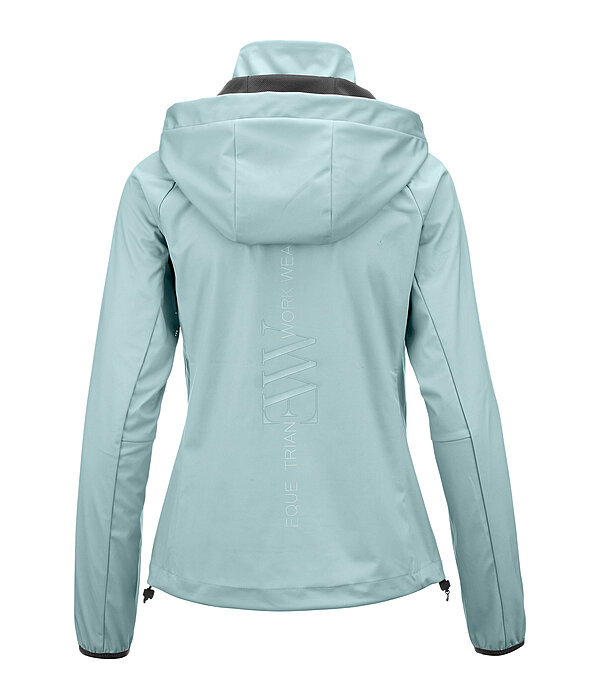 Giacca softshell traspirante con cappuccio rimovibile