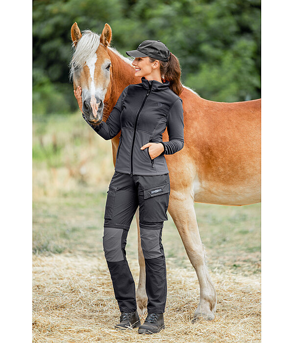 Giacca hybrid in pile Waffle