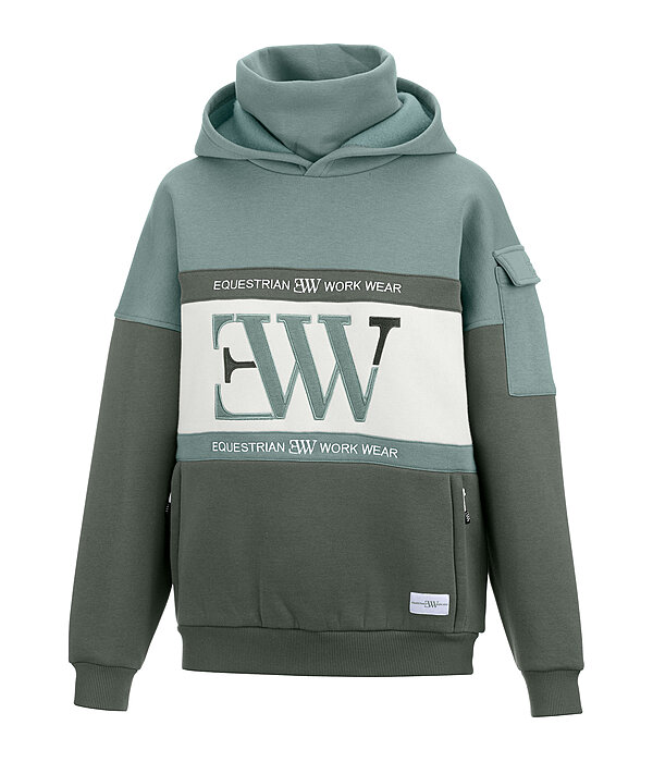 Felpa oversize con cappuccio