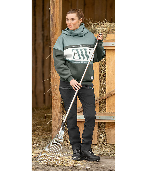Felpa oversize con cappuccio