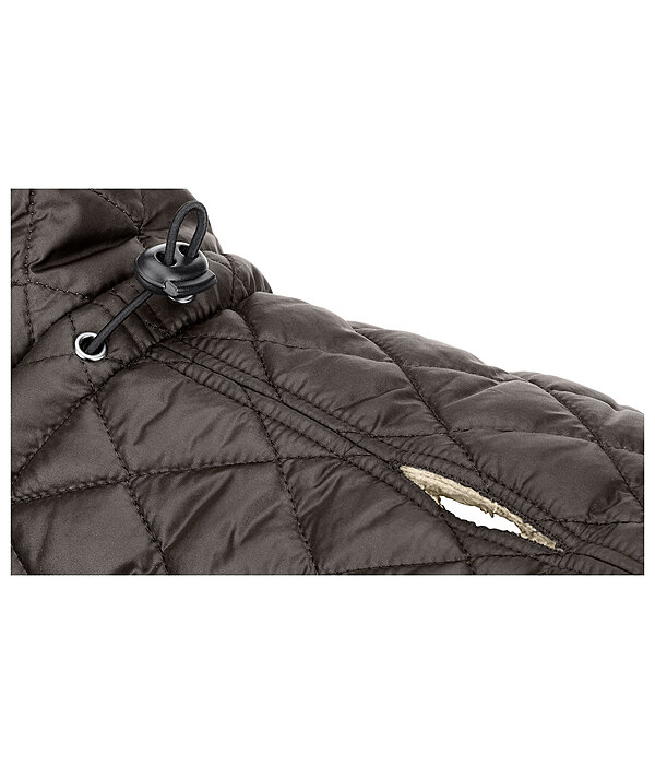 Cappotto per cani Archie con pelliccia sintetica, 160 g