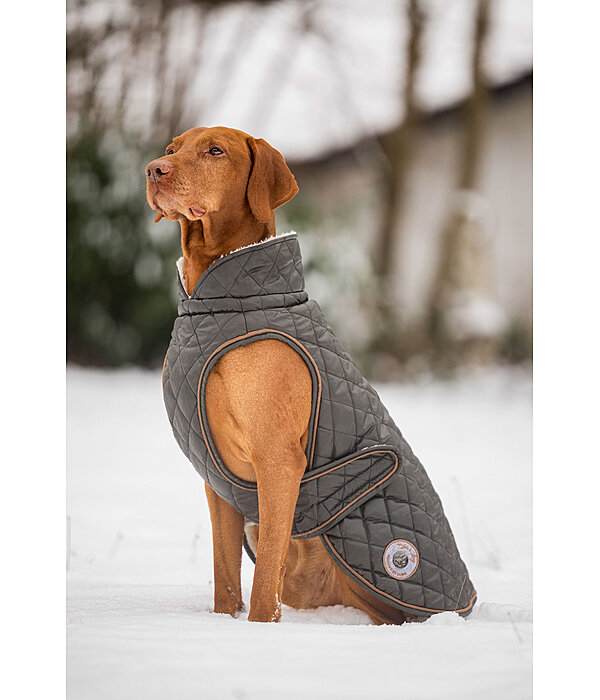 Cappotto per cani Archie con pelliccia sintetica, 160 g