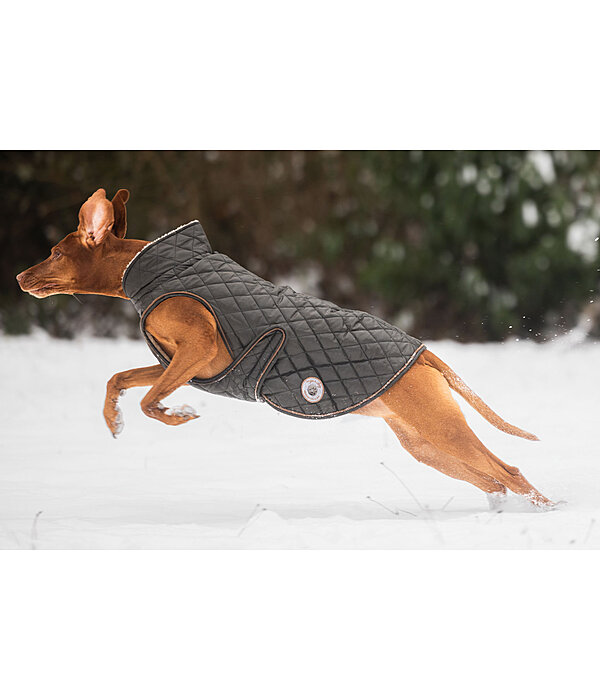 Cappotto per cani Archie con pelliccia sintetica, 160 g