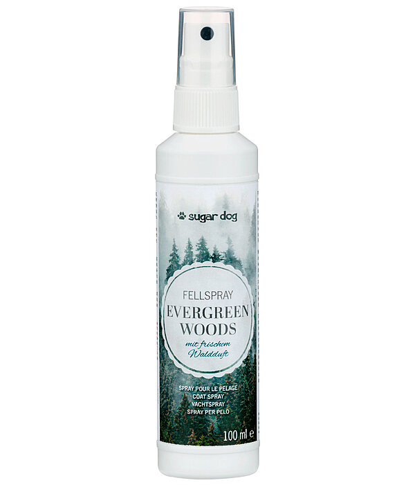 Spray per il pelo per cani Evergreen Woods