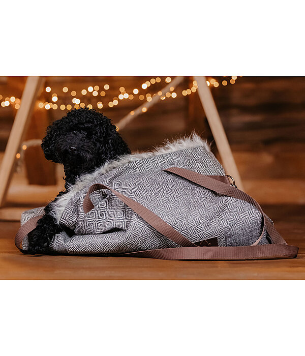 Coperta portatile in pelliccia sintetica per cani California Grizzly