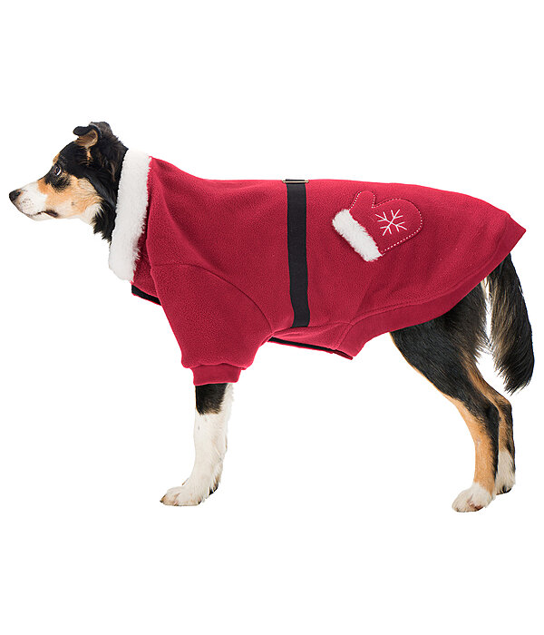 Cappotto in pile natalizio per cani Santa's Dream