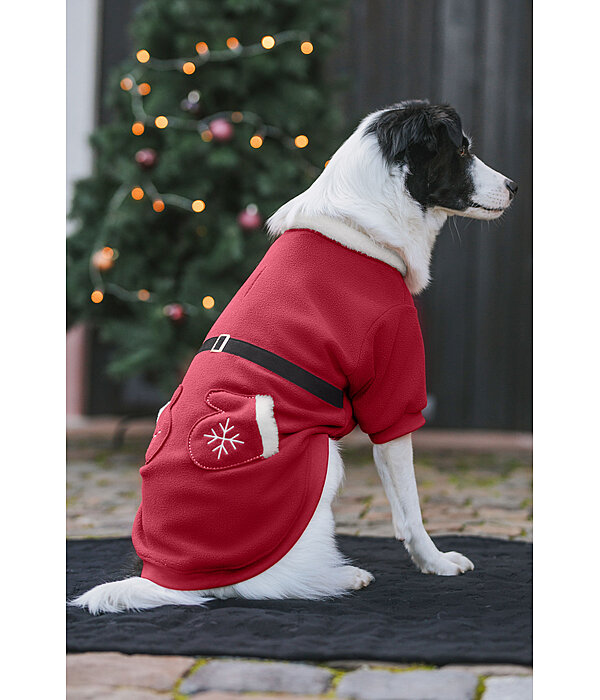 Cappotto in pile natalizio per cani Santa's Dream