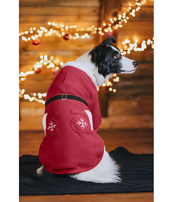 Cappotto in pile natalizio per cani Santa's Dream
