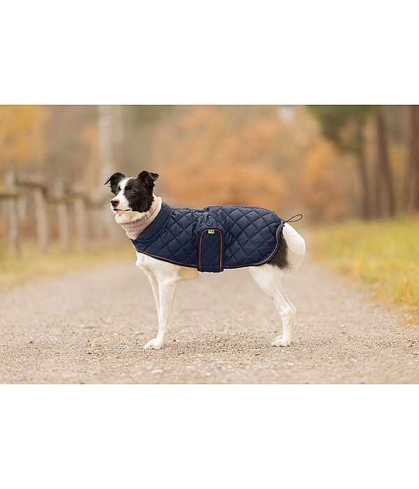 Cappotto trapuntato per cani Holly con pelliccia sintetica