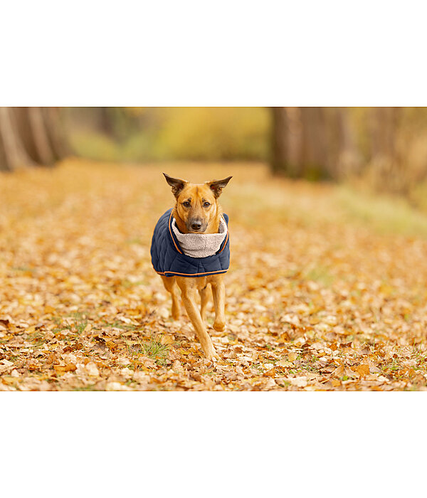 Cappotto trapuntato per cani Holly con pelliccia sintetica