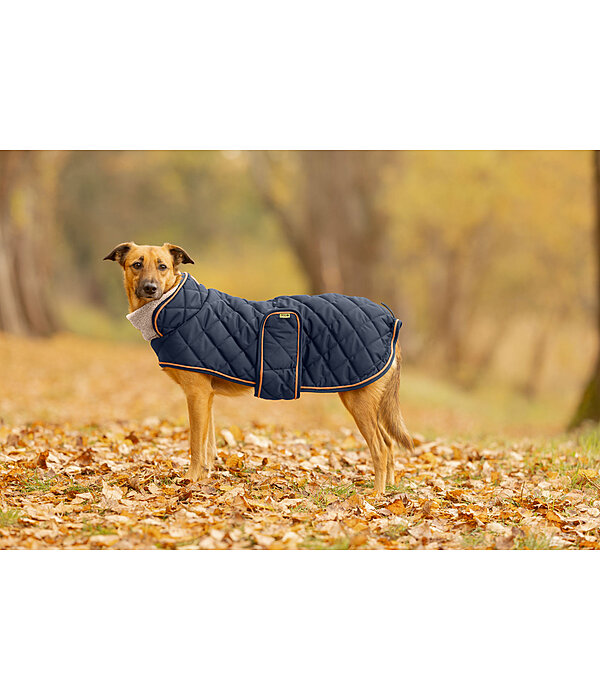 Cappotto trapuntato per cani Holly con pelliccia sintetica