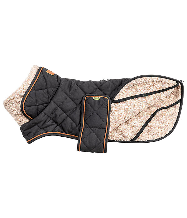 Cappotto trapuntato per cani Holly con pelliccia sintetica