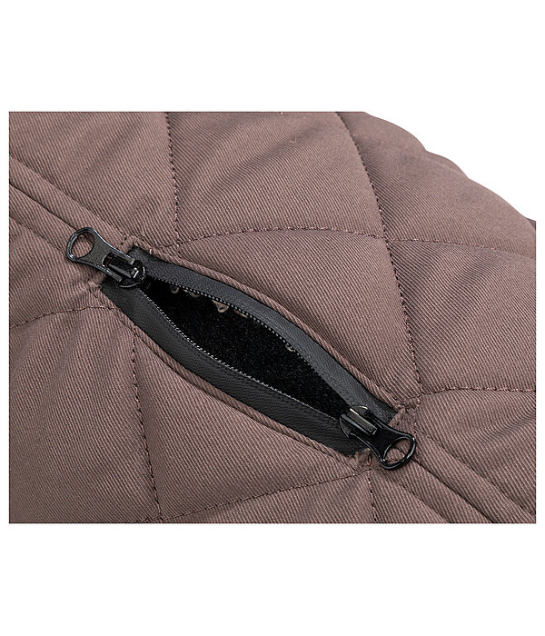 Cappotto trapuntato per cani Holly con pelliccia sintetica