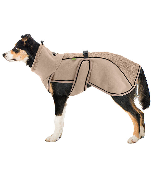 Cappotto con pelliccia sintetica per cani Frido