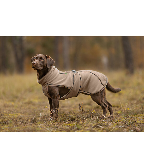 Cappotto con pelliccia sintetica per cani Frido
