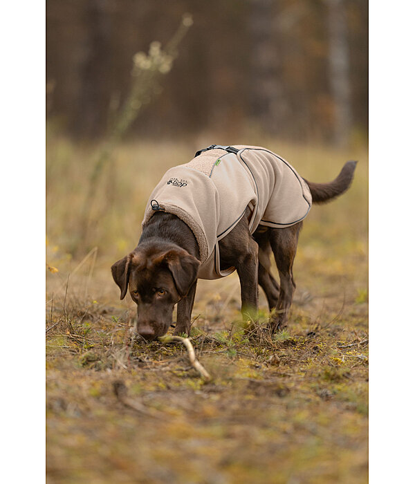 Cappotto con pelliccia sintetica per cani Frido