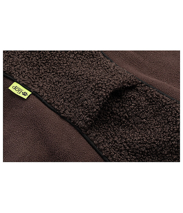 Cappotto con pelliccia sintetica per cani Frido
