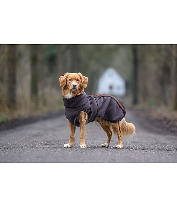 Cappotto con pelliccia sintetica per cani Frido
