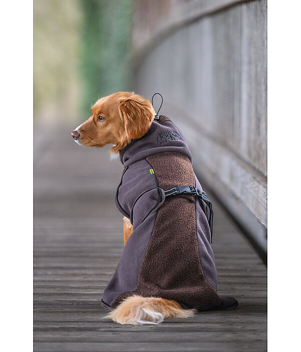 Cappotto con pelliccia sintetica per cani Frido