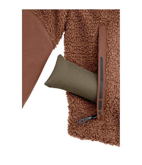 Giacca in pile Sherpa Montara