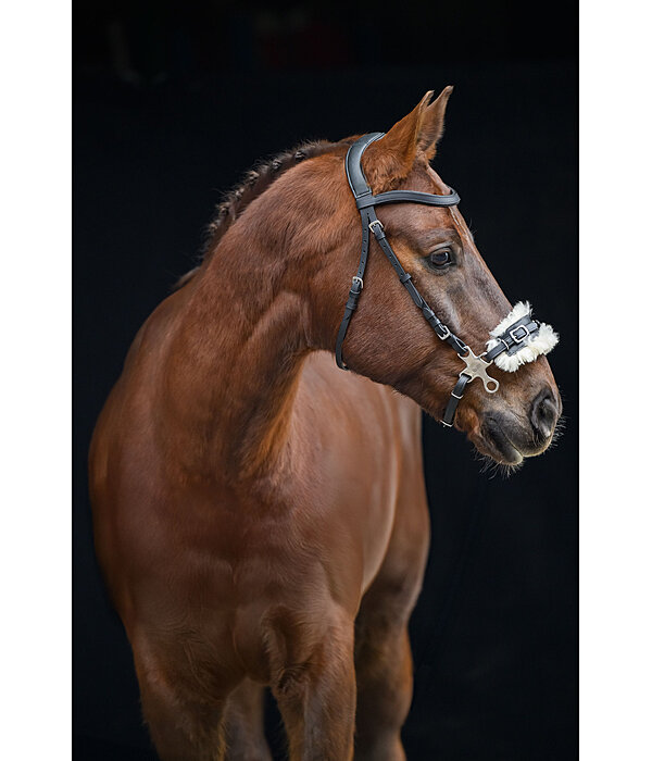 Hackamore con imbottitura in pelliccia