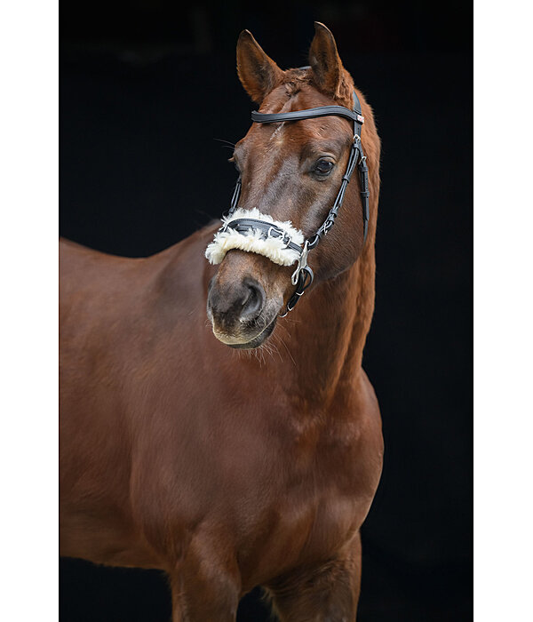 Hackamore con imbottitura in pelliccia