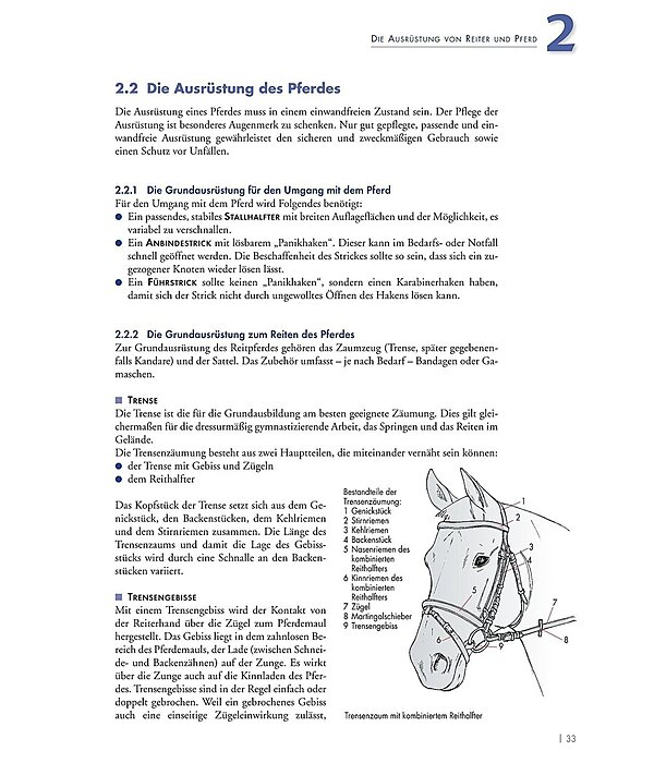 Band 1: Grundausbildung fr Reiter und Pferd Deutsche reiterliche Vereinigung