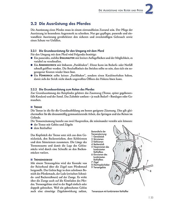 Band 1: Grundausbildung fr Reiter und Pferd Deutsche reiterliche Vereinigung