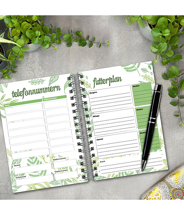 Reitertagebuch XXL - Dauerkalender