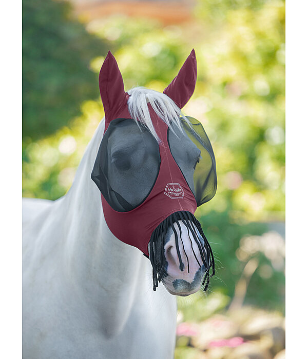 Maschera antimosche Stretch Comfort Pro con zip e frange