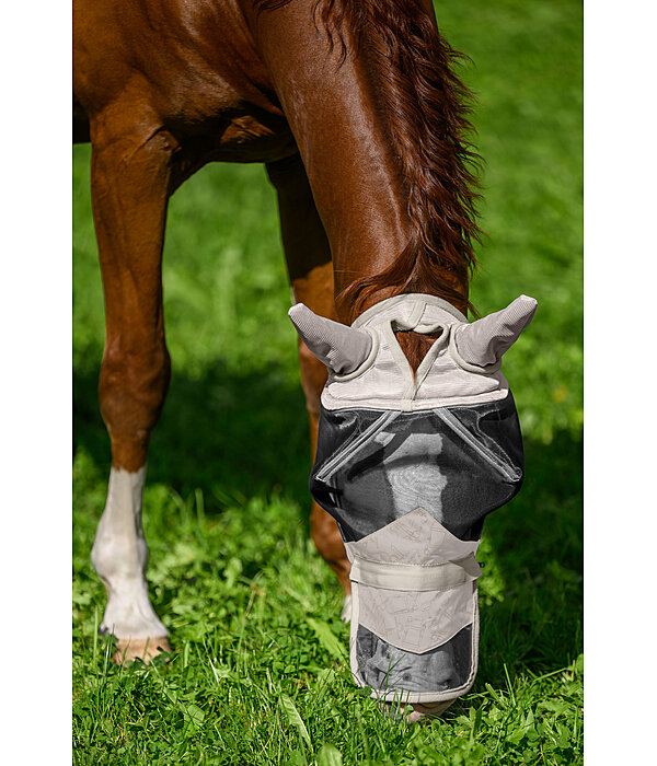 Maschera antimosche Signature III con protezione per froge rimovibile