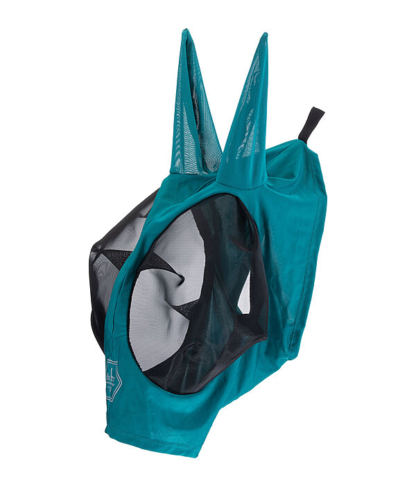 Maschera PVC Maglia Fine Maschera Antimosche Cavalli - Protezione Senza Orecchie Da Shetland A Extra Piena Benessere Cavallo