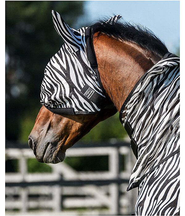 Maschera antimosche Zebra