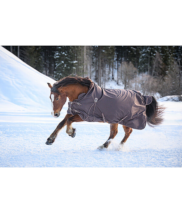 Coperta outdoor highneck Jesco II con pile, 100 g