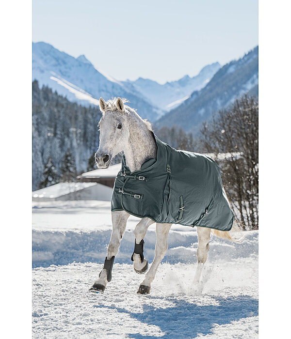 Coperta outdoor highneck Jesco II con pile, 200 g