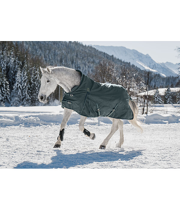 Coperta outdoor highneck Jesco II con pile, 200 g