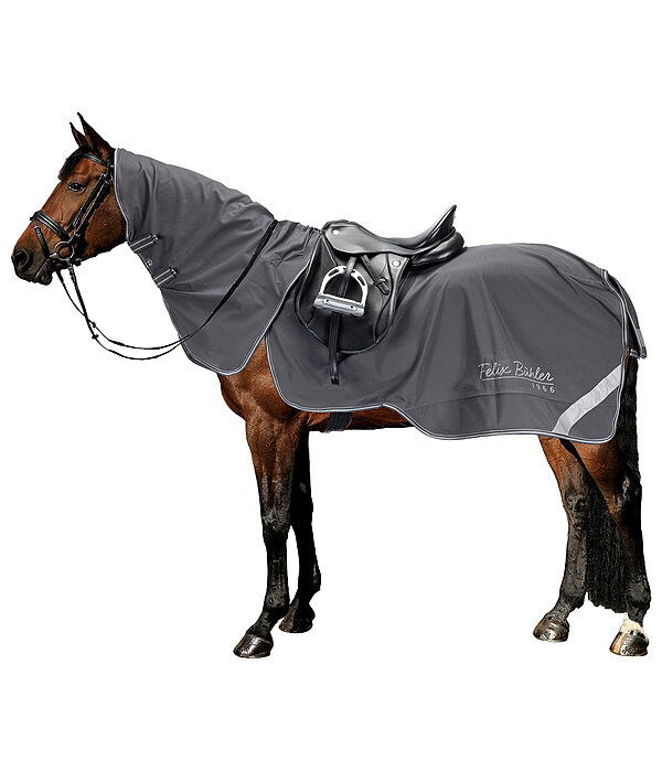 Coperta da passeggiata in softshell con collo rimovibile Alecto
