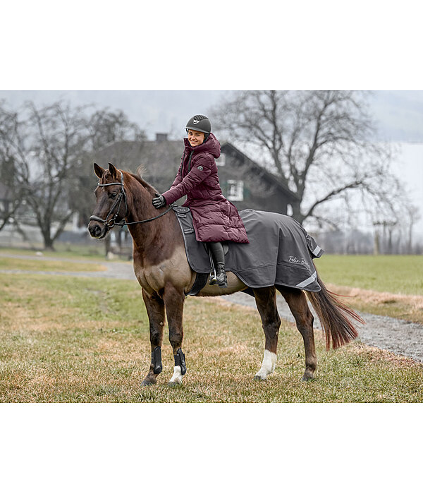 Coperta da passeggiata in softshell con collo rimovibile Alecto