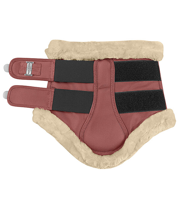 Stinchiere da dressage con pelliccia sintetica Essential, anteriori