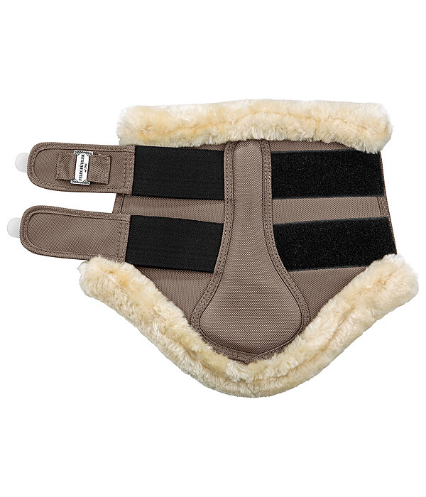Stinchiere da dressage con pelliccia sintetica Essential, anteriori