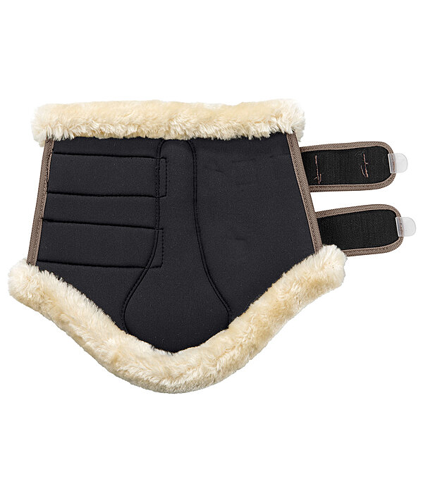 Stinchiere da dressage con pelliccia sintetica Essential, anteriori