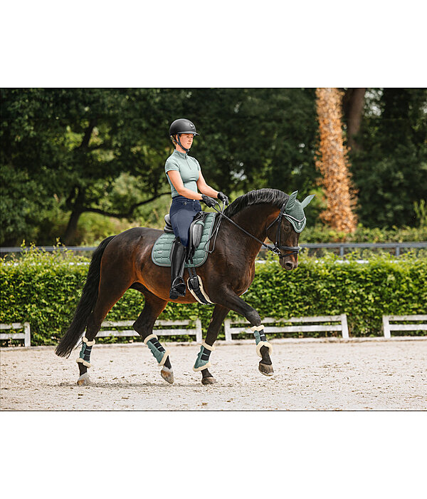 Stinchiere da dressage con pelliccia sintetica Essential, anteriori
