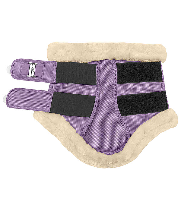 Stinchiere da dressage con pelliccia sintetica Essential, anteriori