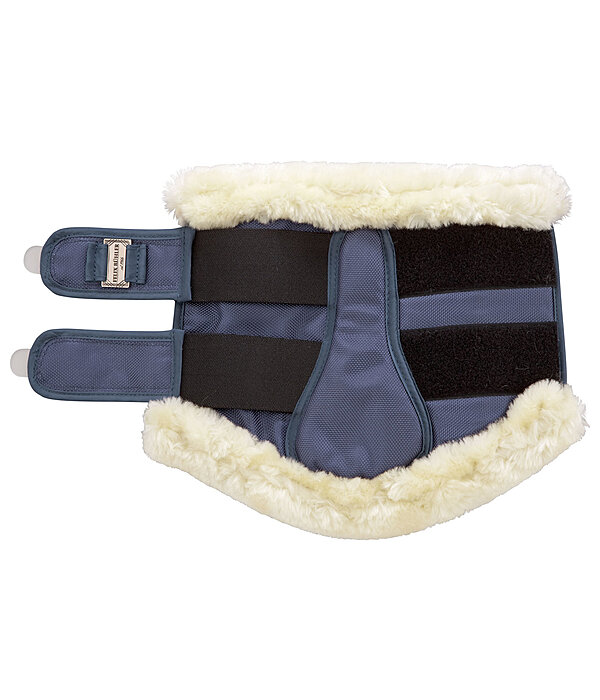 Stinchiere da dressage con pelliccia sintetica Essential, anteriori