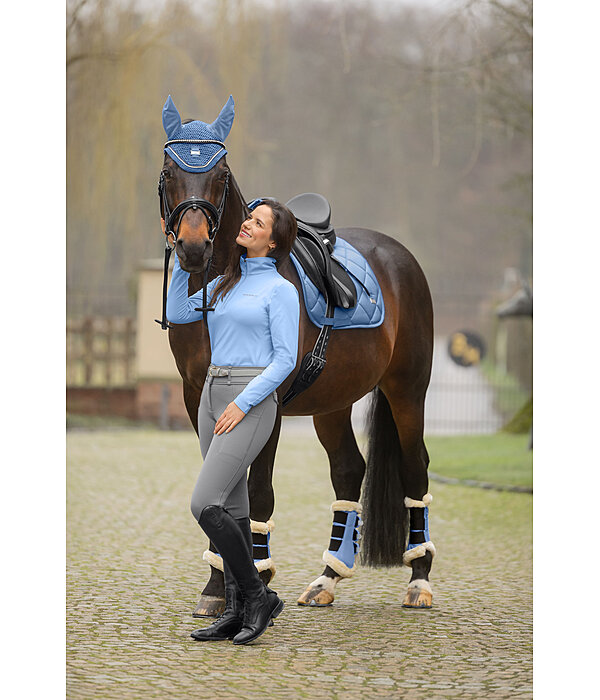 Stinchiere da dressage con pelliccia sintetica Essential, posteriori