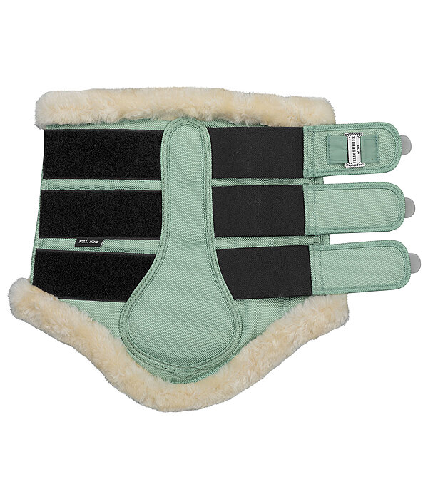 Stinchiere da dressage con pelliccia sintetica Essential, posteriori