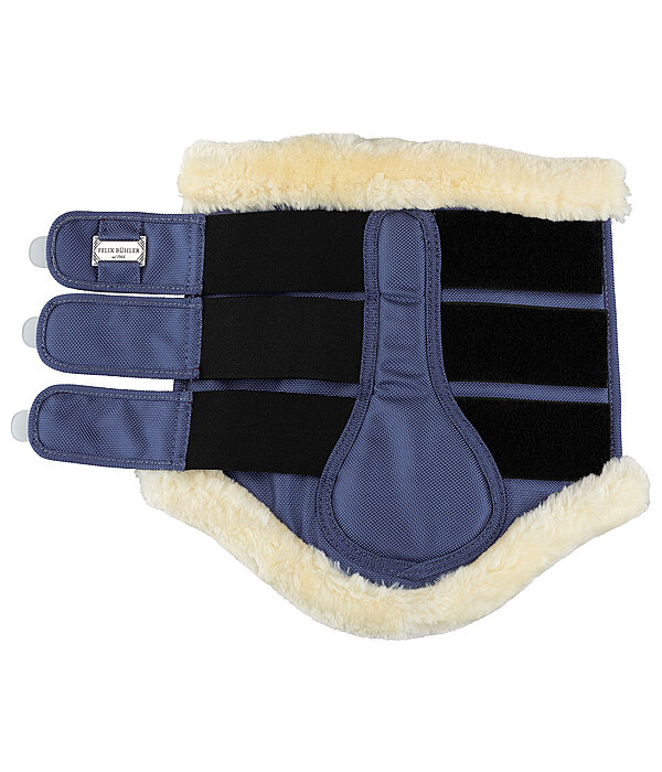 Stinchiere dressage con pelliccia sintetica Essential, posteriori